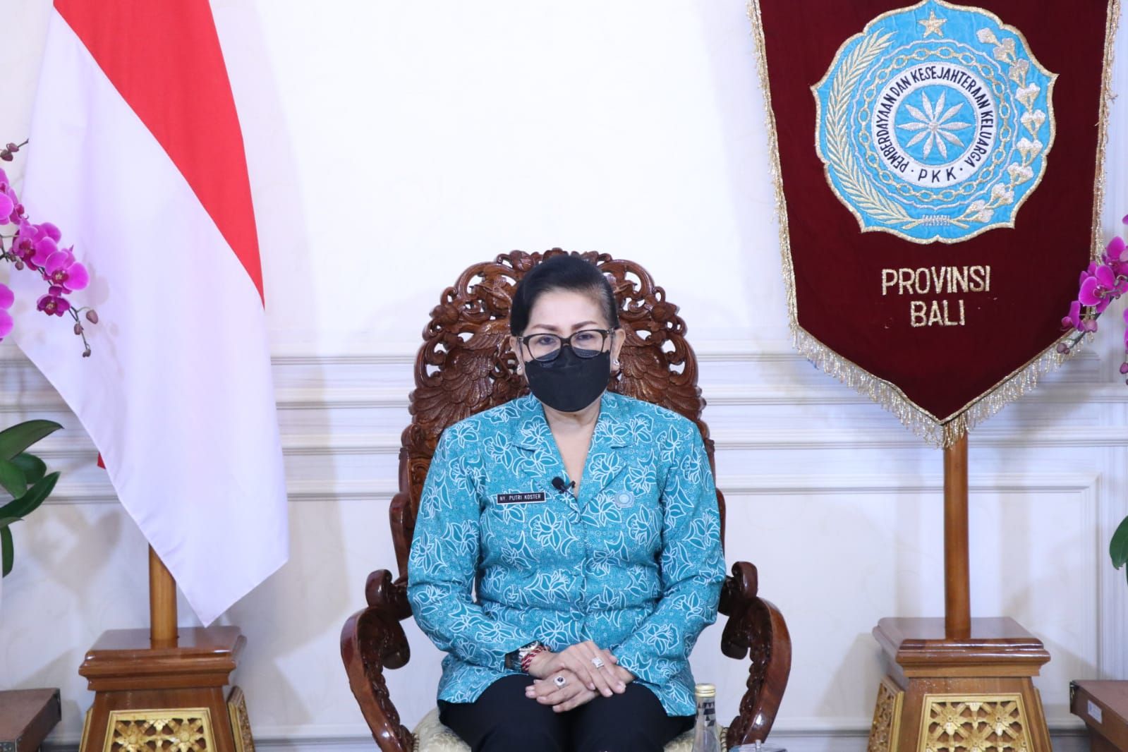 podiumnews.com-PKK Bali Ajak Jaga Ketahanan Ekonomi Keluarga di Masa Pandemi